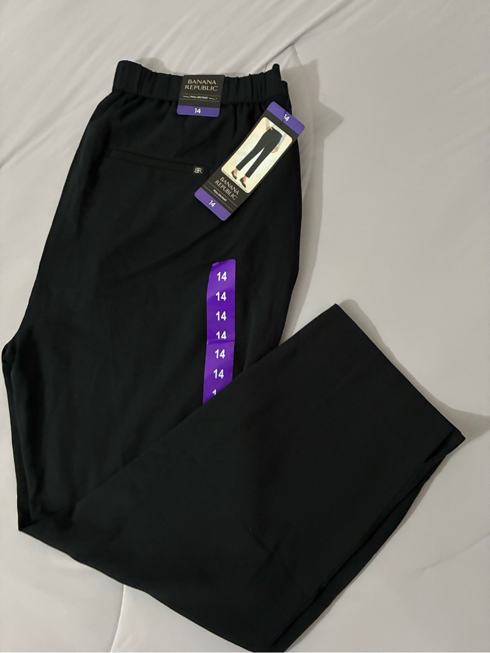 Banana Republic Black Women’s Pull-On Dress Pants